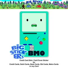 BMO Vinyl Credit Card Sticker Cover SMART Skin Wrap Die-cut Decal