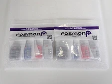 Lot Of 2: (4-PK) Fosmon 51052HOM Open Alert Indicator Luggage Locks