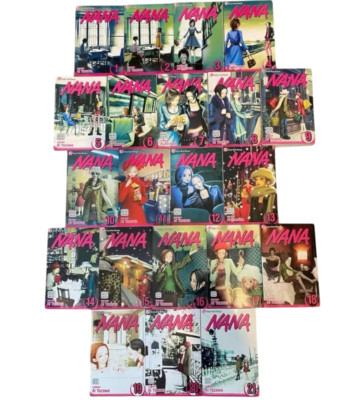 FULL SET! NANA By Ai Yazawa Manga complete vol: 1-21 (END) English Version Comic