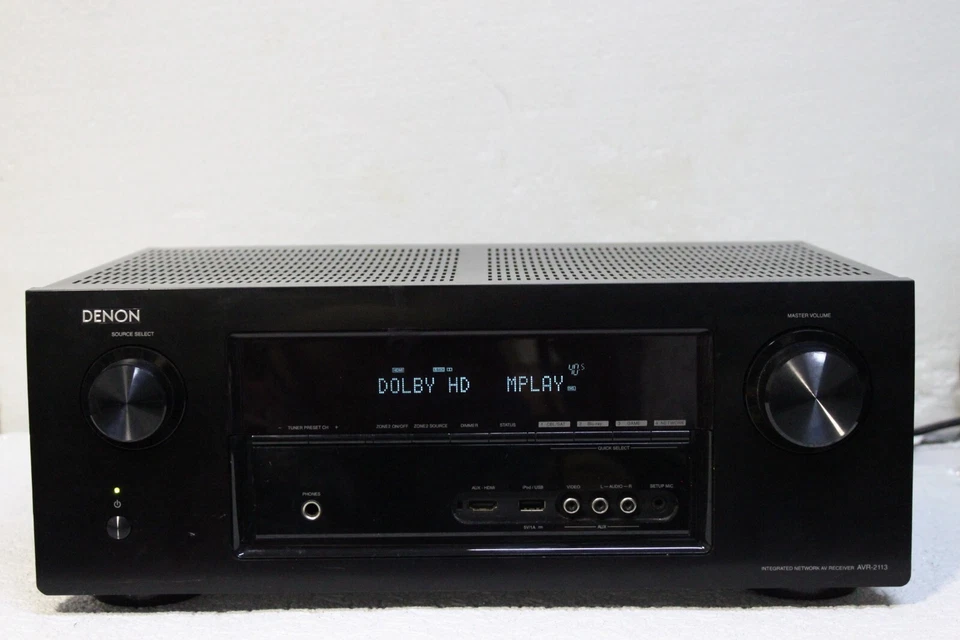 Sintoamplificatore Denon AVR-2113 7.1 DTS HD AUDIO LAN USB ARC 4K - Immagine 2 di 4