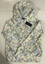 NWT Polo Ralph Lauren Women's SZ XS Floral Hoodie Sweatshirt MSRP 120 