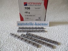 5x 40 Gramm Hofmann Typ 706 Motorrad Klebegewicht pro Stück 8x5g unbeschichtet