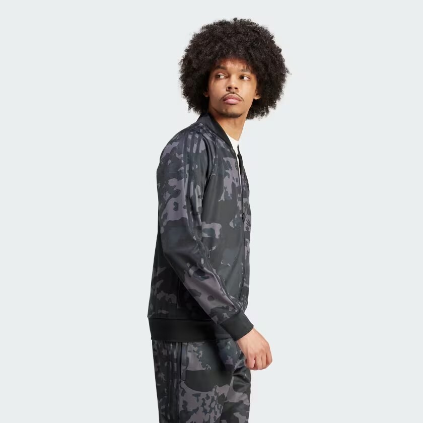 adidas Originals Men's Camo Super Star SSTR Track Jacket Top *NEW W/ TAGS* image 4