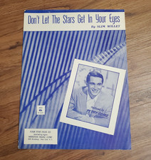 Don't Let The Stars Get In Your Eyes Slim Willet Perry Como Four Star 1952 VTG