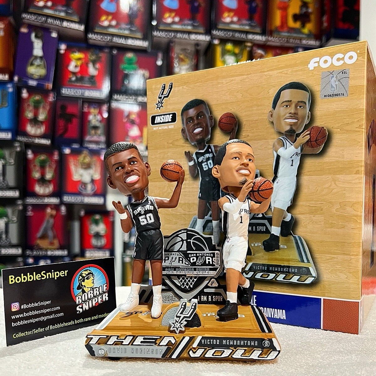 【Wembanyama フィギュア サンアントニオ・スパーズ Victor Wembanyama San Antonio Spurs France French Flag NIB