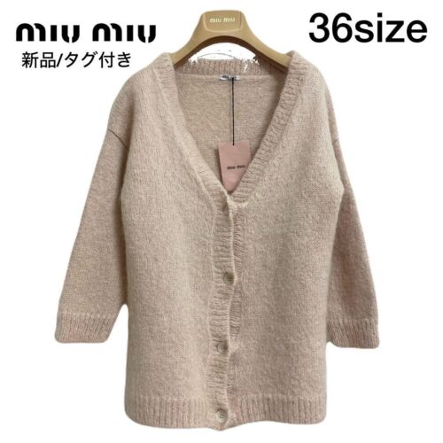 Brand New Miu Miu / Miu Miu Mohair Cardigan - Picture 1 of 4
