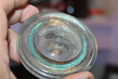 Antique, 3'', Blue, Patented, Mason Jar Insert, Item # Z-651 | eBay
