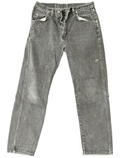 Vtg Retro Wrangler Men's 33x29 Red Tag Black Jeans USA 100 cotton