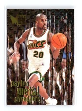 1996 Metal #144 Gary Payton   Seattle SuperSonics   NBA