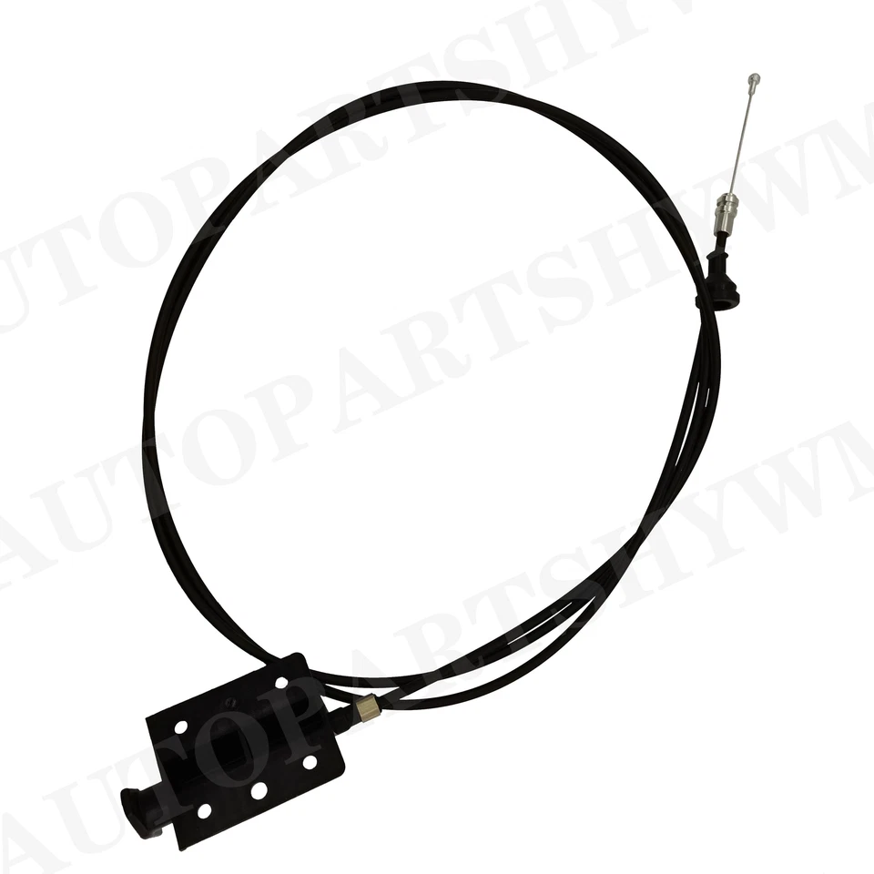 New! Hood Release Cable w/ Handle Fit Dodge Truck D150 D250 W150 W250 Ramcharger - Image 2 of 4