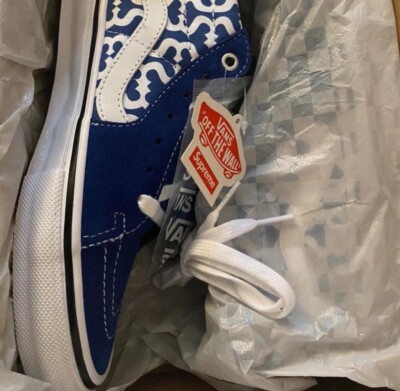 Supreme X Vans Uk Skate Shoes UK