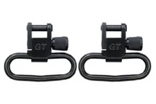 Grovtec 1.25" Loop Locking Swivel Pair Black Oxide - GTSW02