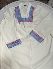 Women  s Medium Vintage Vanity Fair Velour Type Robe
