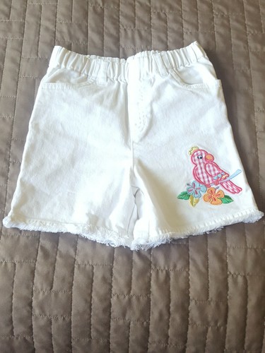 Talbots Kids White Denim Baby Girl Shorts Size 24 mo Summer Baby ...