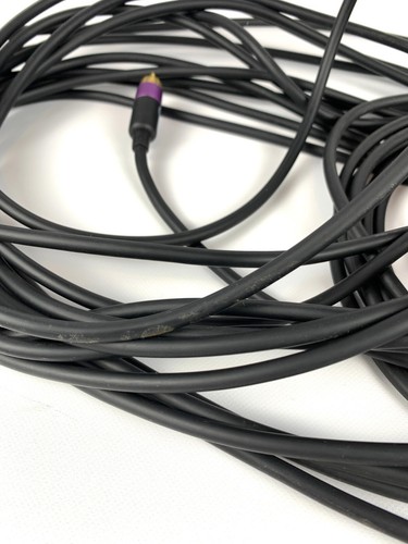Subwoofer RCA Cable Amazon Basics 50' Black Home Audio Cord Working - Picture 4 of 4