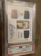 2020 Panini Absolute Justin Herbert Materials Auto #/149 PSA 9 Chargers RC