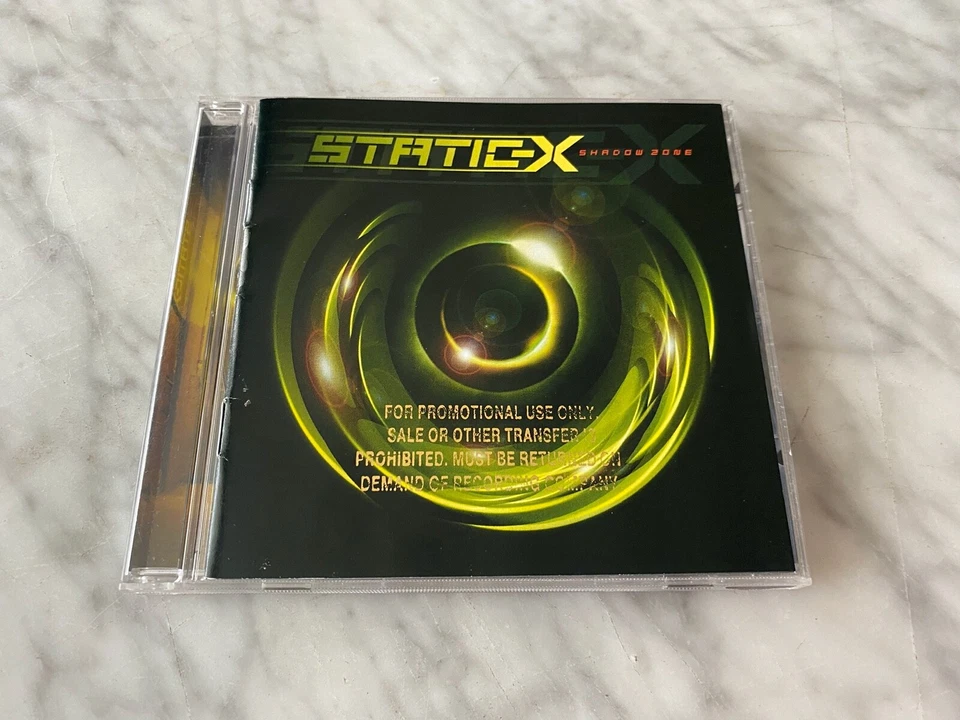 Static X Shadow Zone CD ПРОМО! 2003 Warner 48427-2 w/хайп стикер Wayne статический - Изображение 4 из 4