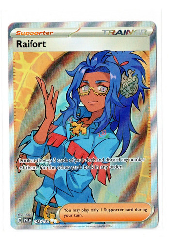 raifort pokemon card full art Amazon.com: Pokemon - Roark 242/182 - Paradox Rift - Full Art - Ultra Rare