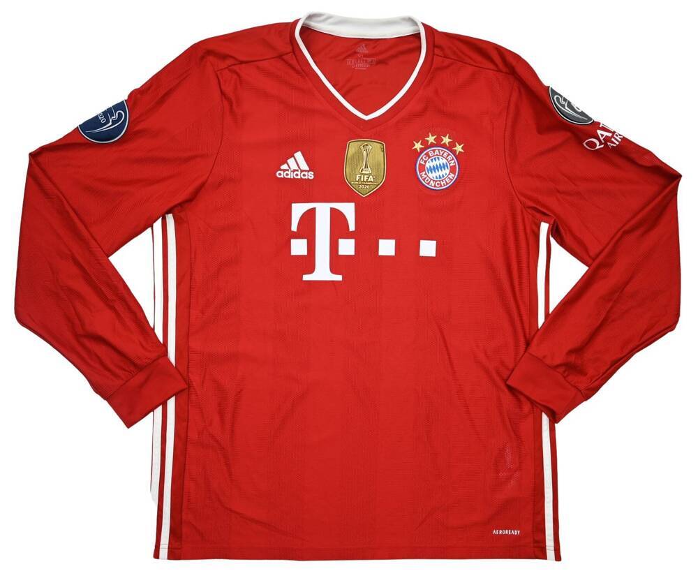 FC Bayern München Trikot Home/Lewandowski/Rückennummer mit Unterschrift