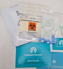 Lets Get Checked Diabetes Test (GHB), Box, Exp Nov 1, 2025 LetsGetChecked