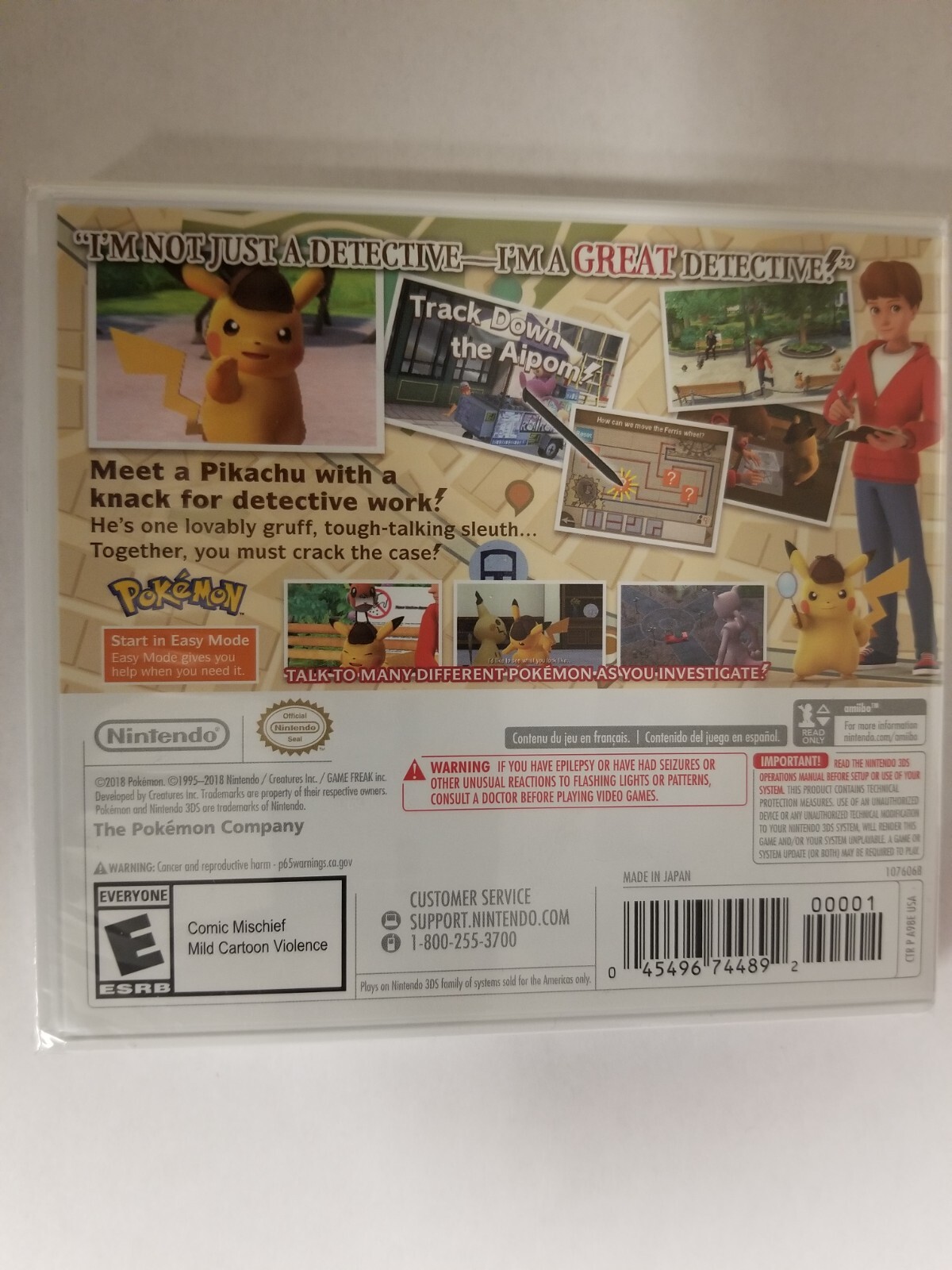 Nintendo 3DS Detective Pikachu eBay