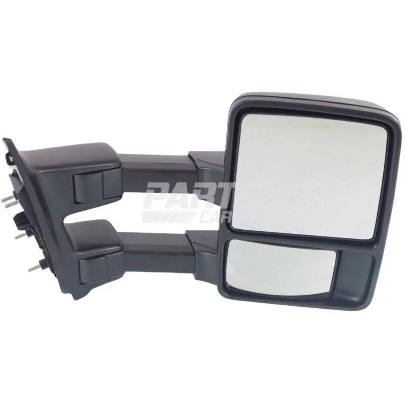 Juego de 2 espejos retrovisores de remolque plegables manuales para Ford F-250 Super Duty 2008-12 Foto 3 de 4