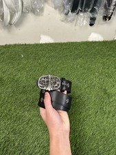 Chrome Hearts Belt Red/Black, 42in Length, 1.5in Width