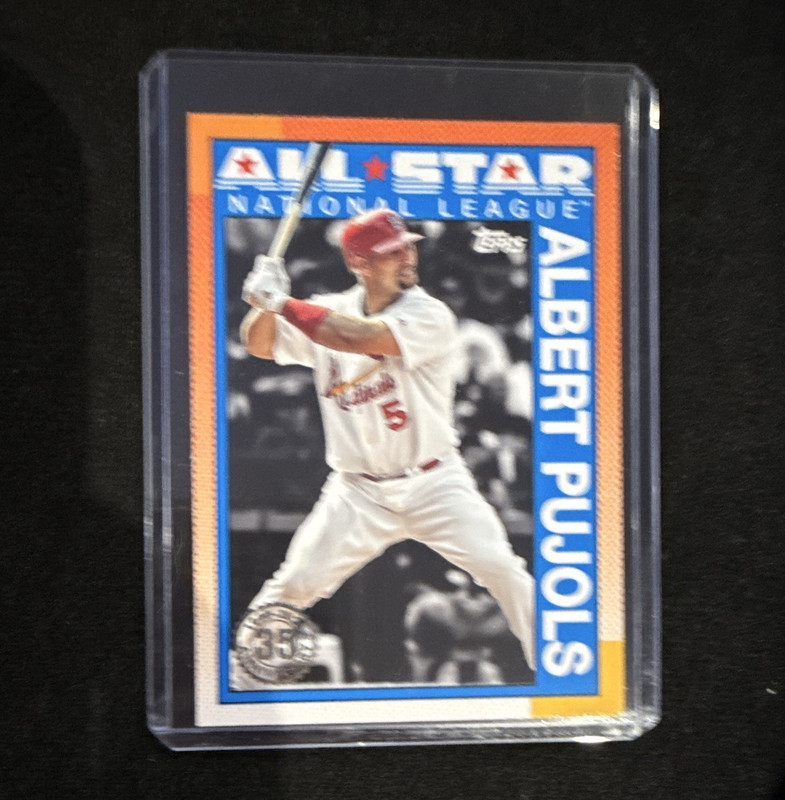 Topps 2008 Albert Pujols St. Louis Cardinals National League All-Star #90AS-38