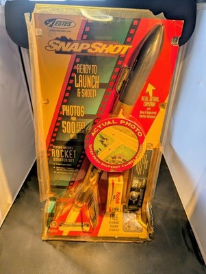 ESTES Snaphot Aerial Camera Model Rocket Start Set #1848 NEW No Engines