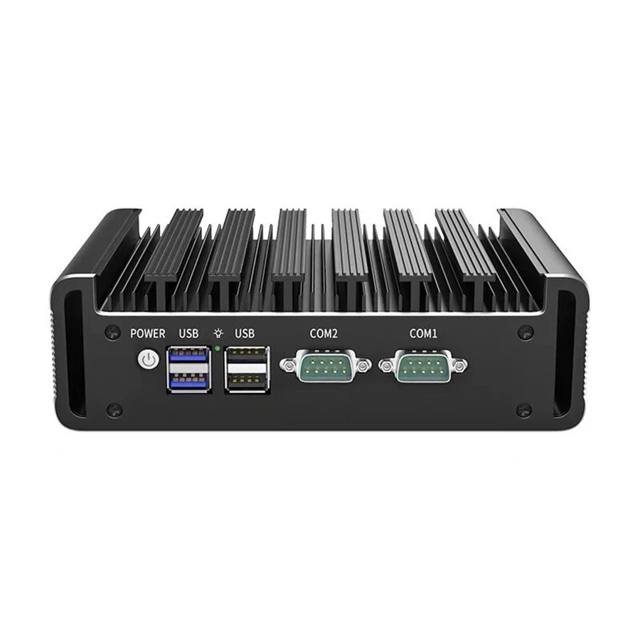 Intel J6412 Quad Core Home Office Mini Soft Router 4*2.5G LAN 2xCOM Linux 4G - Image 3 of 4