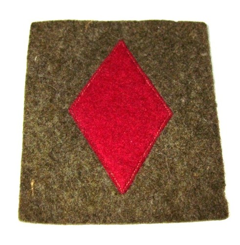 ORIGINAL EMBROIDERED THICK WOOL WW1 5th INFANTRY DIVISION SHOULDER PATCH, #2