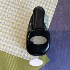 Stampin' Up Round Tab Whale Tail Style Paper Punch Rare 108340