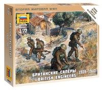 1:72 Zvezda British Engineers Kit Z6219 Modellbau
