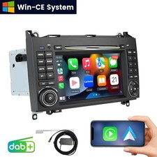 CD DVD Android Autoradio Carplay GPS SWC F&uuml;r Mercedes W169 W245 Vito W639 W906