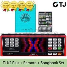 TJ Taijin Media K2 Plus Karaoke Machine 1TB  Remote Control  SongBook Korean 
