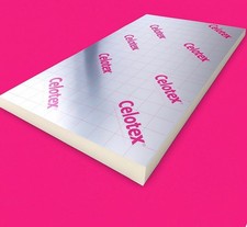 Celotex / Kingspan / Recticel - PIR Insulation Boards - 2.4m x 1.2m 100mm