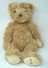 FAO Schwarz Light Brown Tan 14" Teddy Bear Plush Stuffed Animal