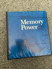 Stephen Nickle Memory Power Book And Cassette 8 Tape Course Set 1989 Binder Set