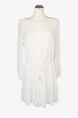 Patrizia Pepe Damen Kleid Gr. 34 Weiß NEU Etuikleid Elegant Chic Dress - Bild 1 von 4
