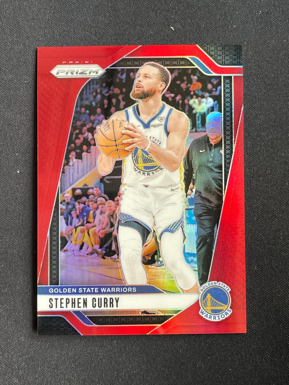 Stephen Curry 2024-25 Panini Prizm Red Prizm 060/299 #134