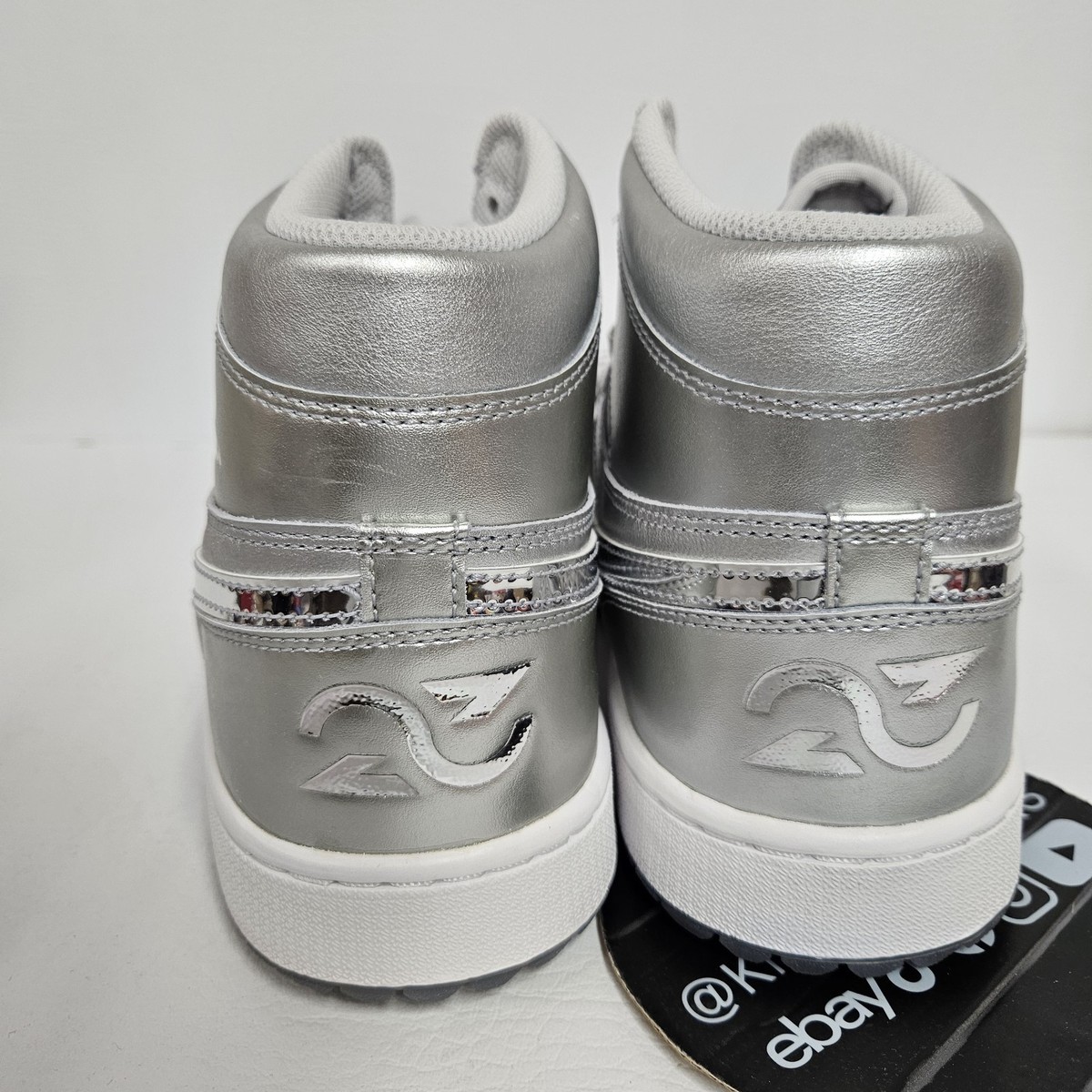Nike Air Jordan 1 High Golf NRG Metallic Silver FD6815 001 Men's