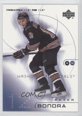 2001-02 Upper Deck Challenge for the Cup Peter Bondra #90 m5x