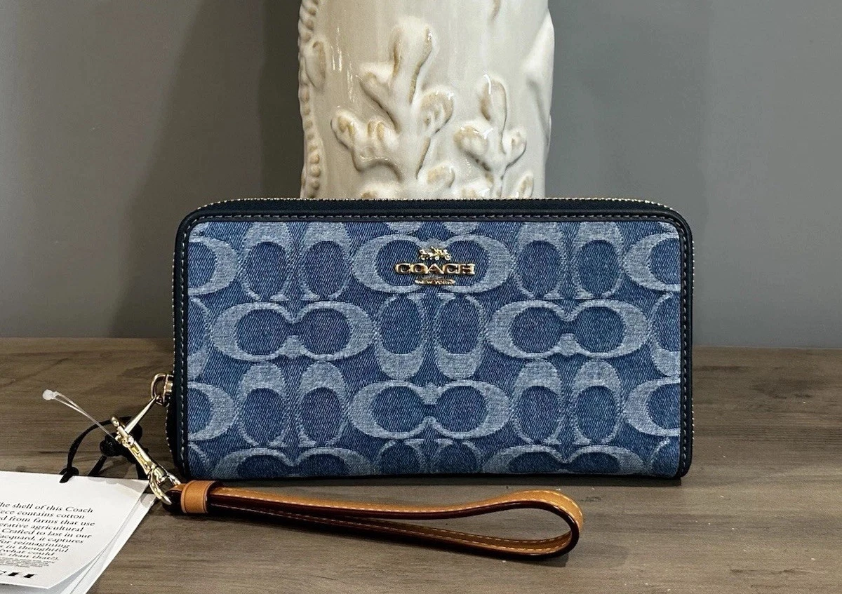Coach Blue Wallets for Women for sale | eBay