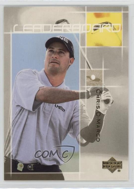 2003 Upper Deck Leaderboard Chris DiMarco #64 0nr3