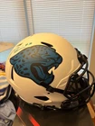 James Robinson Jaguars nfl autographed full size authentic helmet