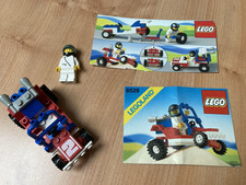 Lego vintage 6528 Sand Storm Racer complet avec instructions / back of box