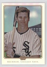 2010 Topps Chrome Topps 206 Chrome Refractor 114/499 Gordon Beckham #TC6 0f72