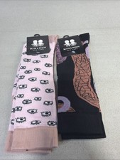 MIN & MON SOCKS All Over Eyes / Tangle Tales SET OF 2