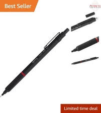 Mechanical Pencil 0.7mm Metal Non-slip Grip Precision Writing Sketching