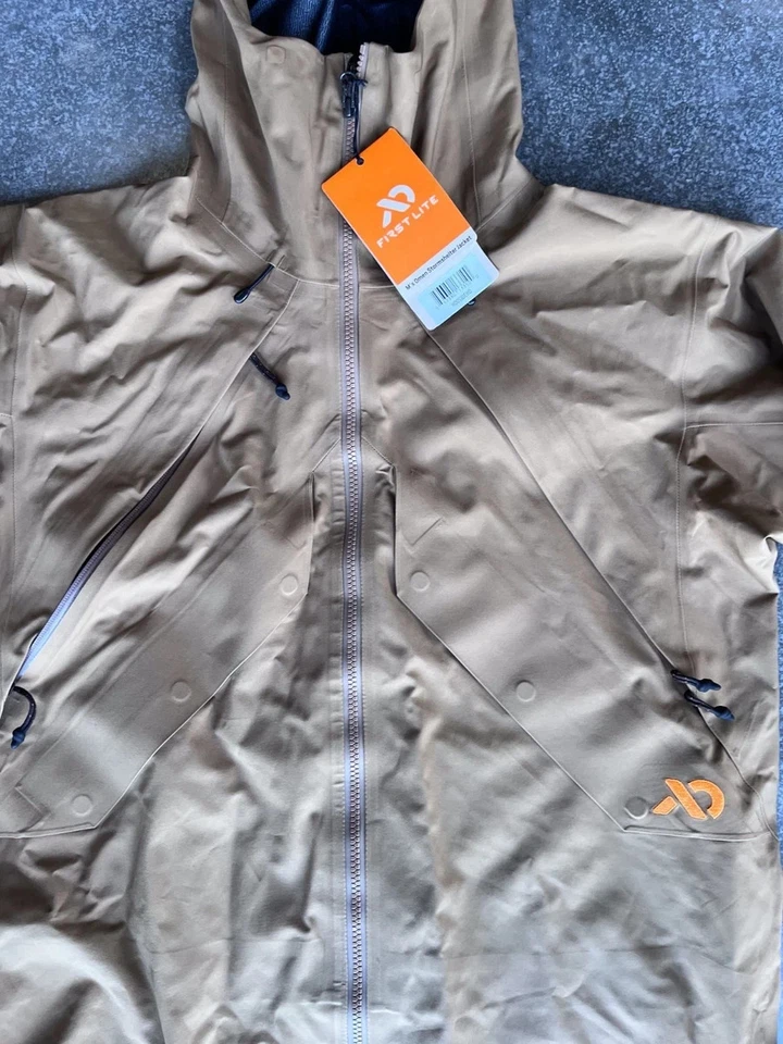 NEW! First Lite - Omen Stormshelter Jacket - Medium, NWT - DWR & Tear Resistant - Image 2 of 4